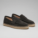 Dorian espadrille penny loafers for men with rope edged sole