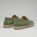 Dorian espadrille penny loafers for men with rope edged sole, view 24