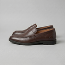 Byron leather-look penny loafers for men with chunky sole, view 2