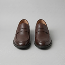 Byron leather-look penny loafers for men with chunky sole, view 5