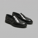 Byron leather-look penny loafers for men with chunky sole, view 6