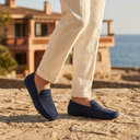 Carter lightweight summer penny loafers for men, view 6