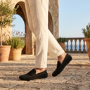 Carter lightweight summer penny loafers for men, view 7
