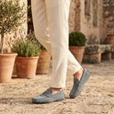 Carter lightweight summer penny loafers for men, view 8