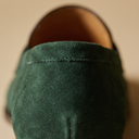 Elias moccasin penny loafers for men in faux suede, view 52