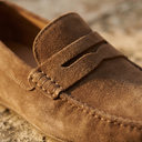 Carter lightweight summer penny loafers for men, view 3
