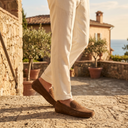 Carter lightweight summer penny loafers for men