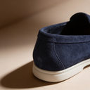 Chester slip-on penny loafers for men in faux suede, view 11