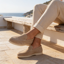 Chester slip-on penny loafers for men in faux suede, view 15