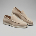 Chester slip-on penny loafers for men in faux suede, view 16