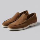 Chester slip-on penny loafers for men in faux suede, view 23