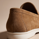 Chester slip-on penny loafers for men in faux suede, view 25