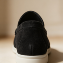 Chester slip-on penny loafers for men in faux suede, view 32
