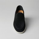 Chester slip-on penny loafers for men in faux suede, view 36