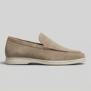 Chester slip-on penny loafers for men in faux suede, view 6