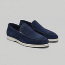 Chester slip-on penny loafers for men in faux suede, view 9