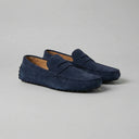 Frederick suede penny loafers for men, view 13