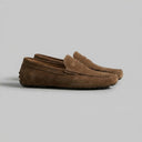 Frederick suede penny loafers for men, view 2