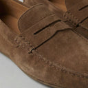 Frederick suede penny loafers for men, view 3