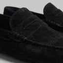 Frederick suede penny loafers for men, view 9