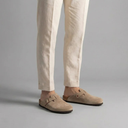 Gareth suede clogs for men with leather insole