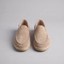 Calvin suede espadrille loafers for men with jute rope sole, view 10