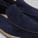 Calvin suede espadrille loafers for men with jute rope sole, view 16