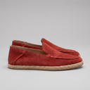 Calvin suede espadrille loafers for men with jute rope sole, view 20