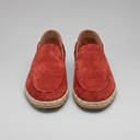 Calvin suede espadrille loafers for men with jute rope sole, view 21