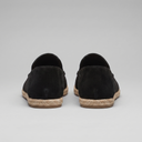 Calvin suede espadrille loafers for men with jute rope sole, view 4