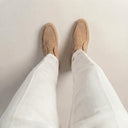 Alistair high vamp suede loafers for men with rubber sole, view 3
