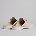 Dalton suede buckle loafer mules for men with open back, view 3