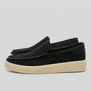 Brennan suede driving loafers for men in moccasin style, view 2