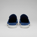 Cormac backless suede loafer mules for men with white sole, view 23