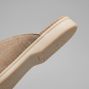 Cormac backless suede loafer mules for men with white sole, view 29