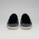 Cormac backless suede loafer mules for men with white sole, view 43