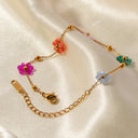 Gracie Gold Flower Bracelet, view 8