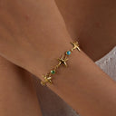 Tove Gold Starfish Bracelet, view 4