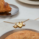 Mother's Appreciation Gold Locket Necklace, view 3