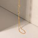 Clementine Gold Hand Chain Bracelet, view 8