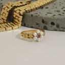 Lavinia Gold Pearl Ring, view 9
