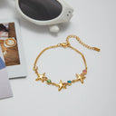 Tove Gold Starfish Bracelet, view 5