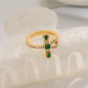 Ursa Gold Knot Statement Ring, view 5