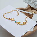 Tove Gold Starfish Bracelet, view 6