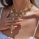 Rosalie Pearl Necklace Set, view 3