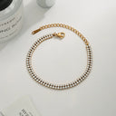 Rafaella Double Row Tennis Bracelet, view 5