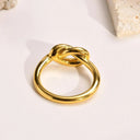 Elin Gold Knot Ring, view 7