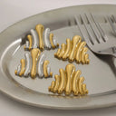 Velia Gold Ripple Earrings, view 5