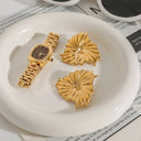 Fable Gold Statement Earrings, view 5