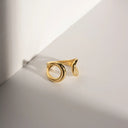 Bellamy Twisted Gold Band Ring, view 5